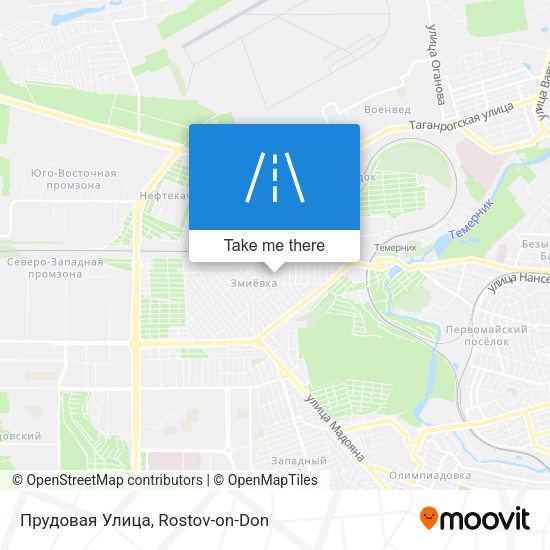Прудовая Улица map