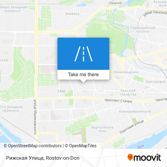 Рижская Улица map