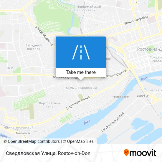 Свердловская Улица map