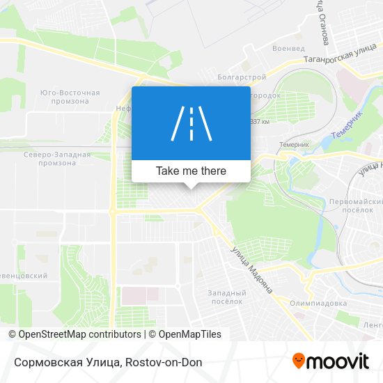 Сормовская Улица map