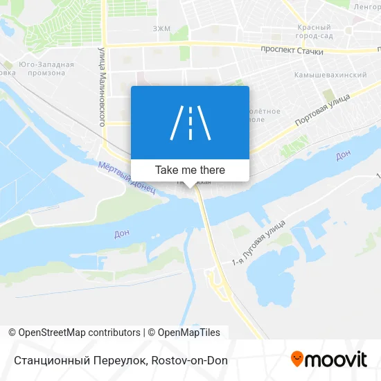 Станционный Переулок map