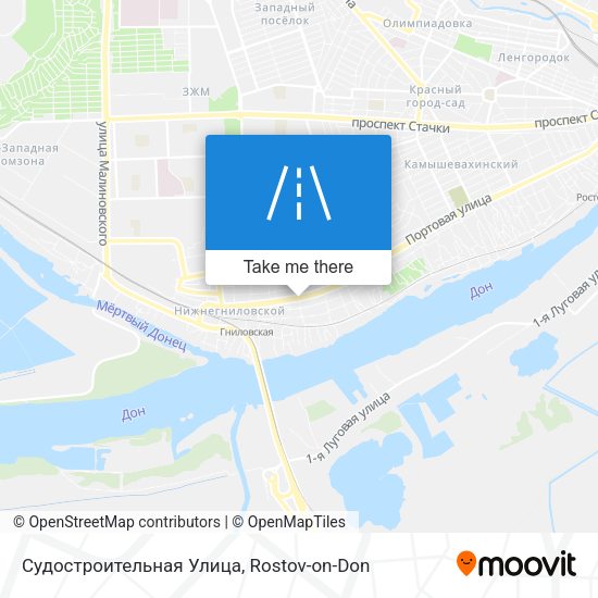 Судостроительная Улица map