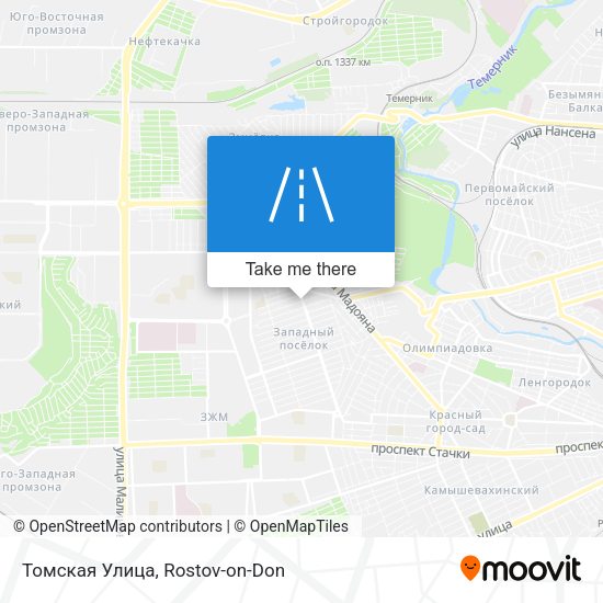 Томская Улица map