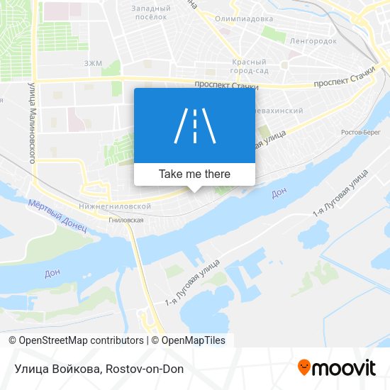 Улица Войкова map