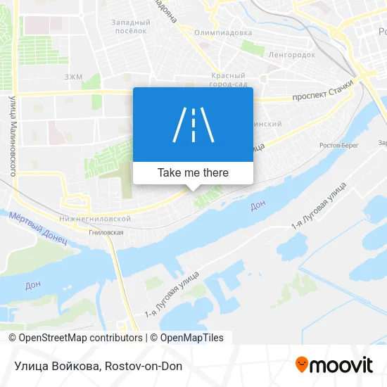 Улица Войкова map