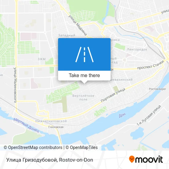 Улица Гризодубовой map