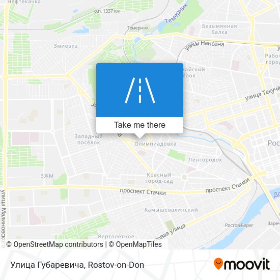 Улица Губаревича map