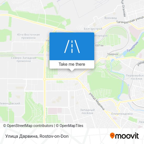 Улица Дарвина map