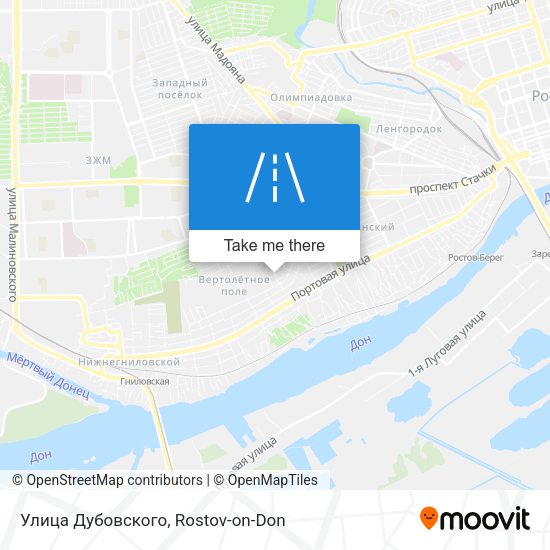 Улица Дубовского map