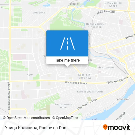 Улица Калинина map