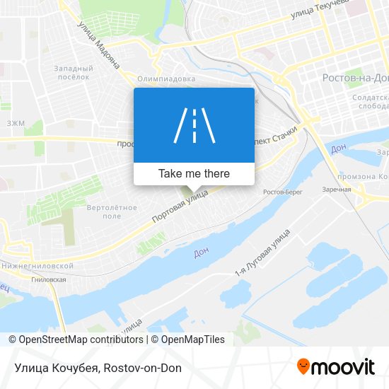 Улица Кочубея map