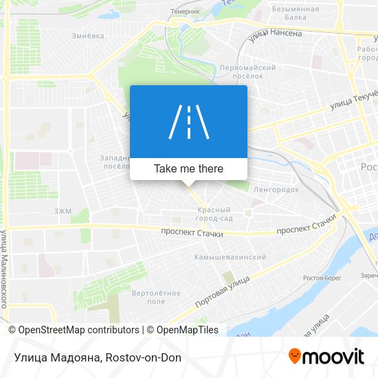 Улица Мадояна map