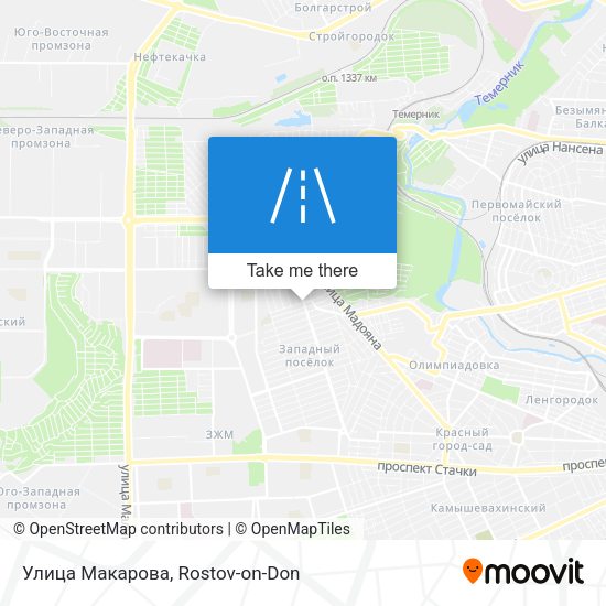 Улица Макарова map