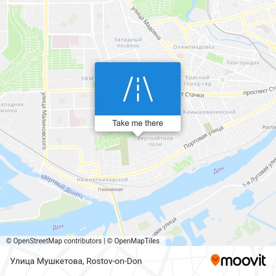 Улица Мушкетова map