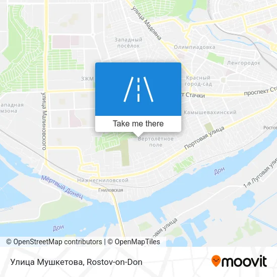 Улица Мушкетова map