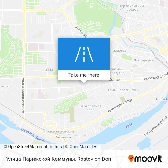 Улица Парижской Коммуны map
