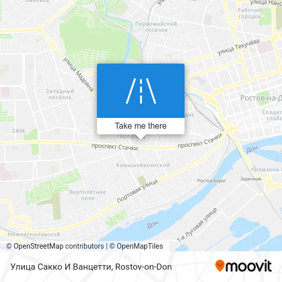 Улица Сакко И Ванцетти map