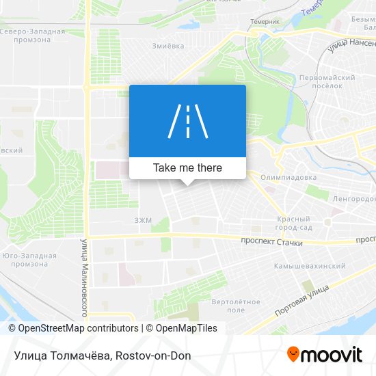 Улица Толмачёва map