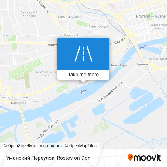 Уманский Переулок map
