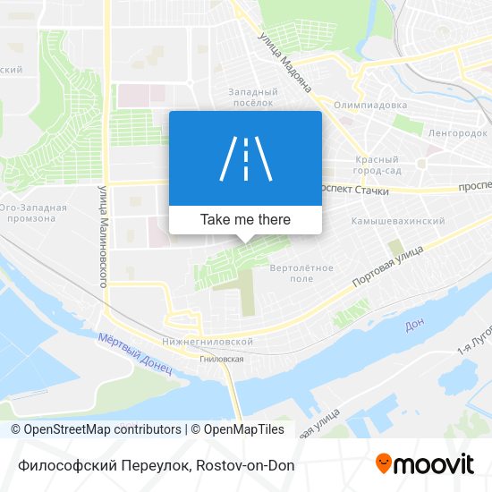 Философский Переулок map