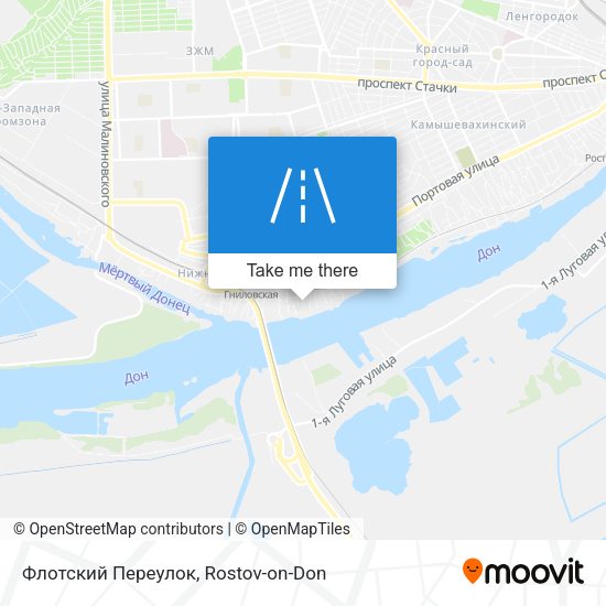 Флотский Переулок map
