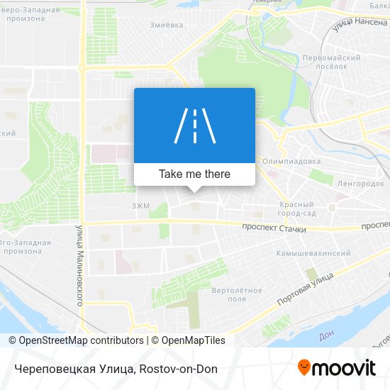 Череповецкая Улица map