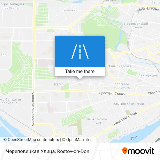 Череповецкая Улица map