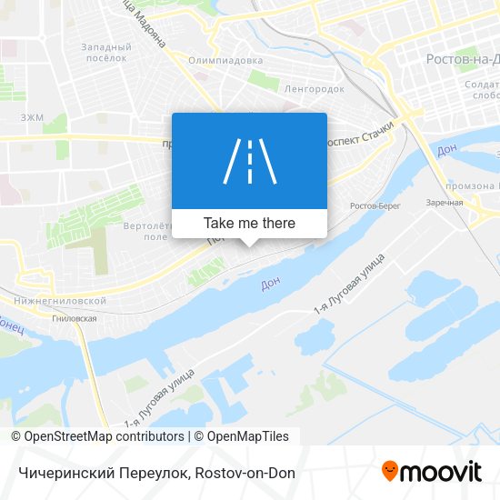 Чичеринский Переулок map