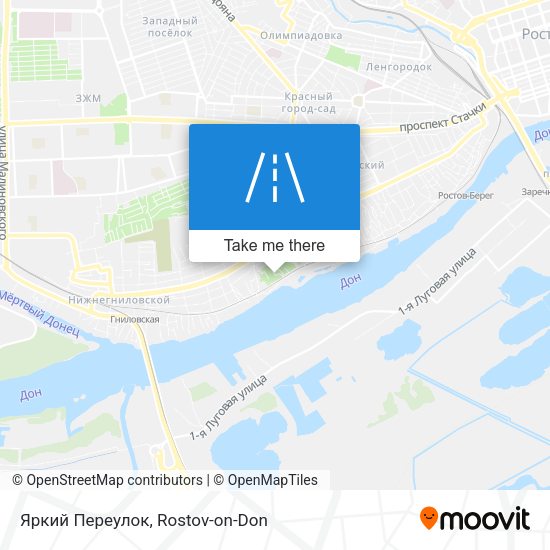 Яркий Переулок map