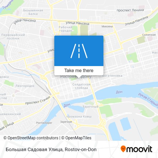 Большая Садовая Улица map