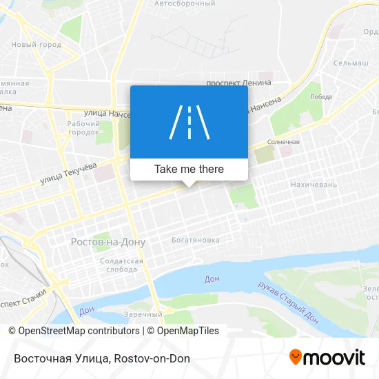 Восточная Улица map