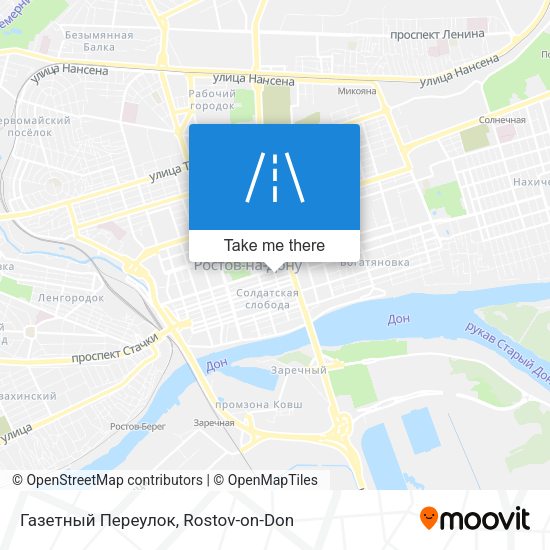 Газетный Переулок map