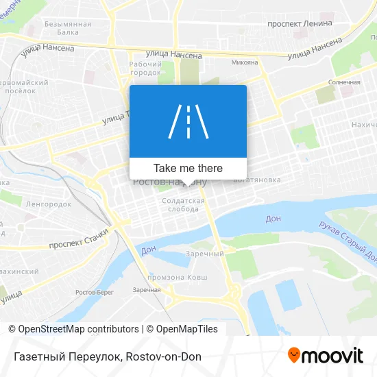 Газетный Переулок map