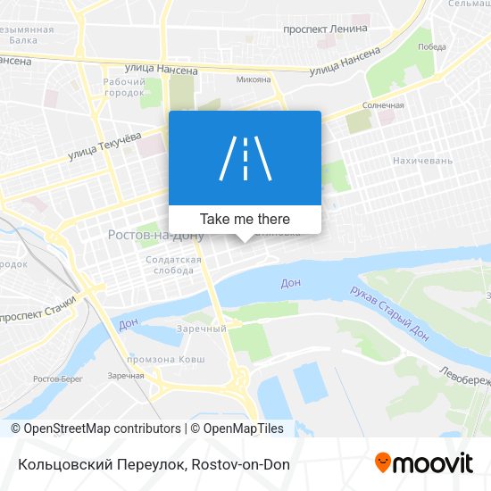 Кольцовский Переулок map