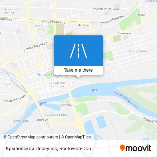 Крыловской Переулок map