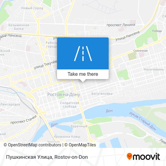 Пушкинская Улица map