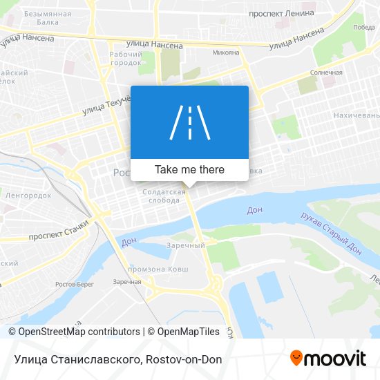 Улица Станиславского map