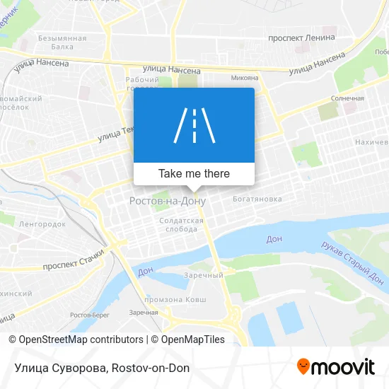 Улица Суворова map