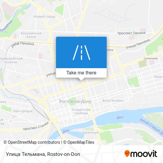 Улица Тельмана map