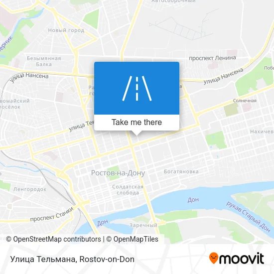 Улица Тельмана map