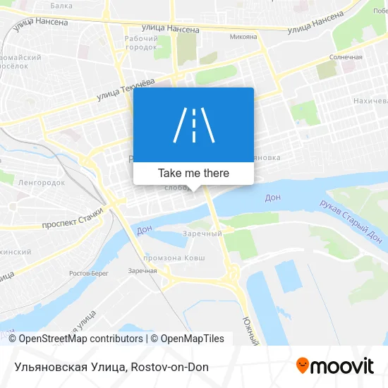 Ульяновская Улица map