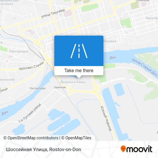 Шоссейная Улица map