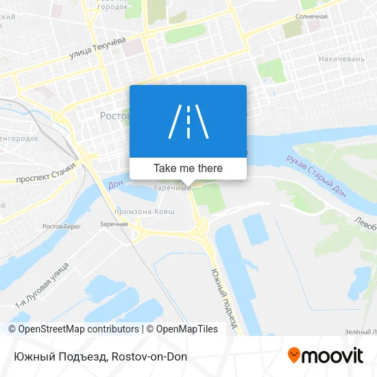 Южный Подъезд map