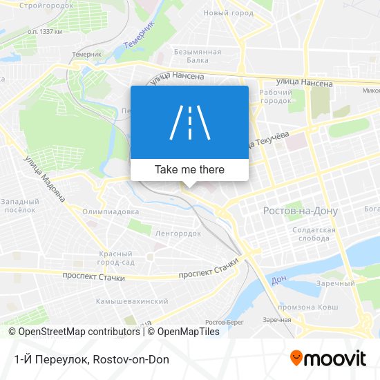 1-Й Переулок map