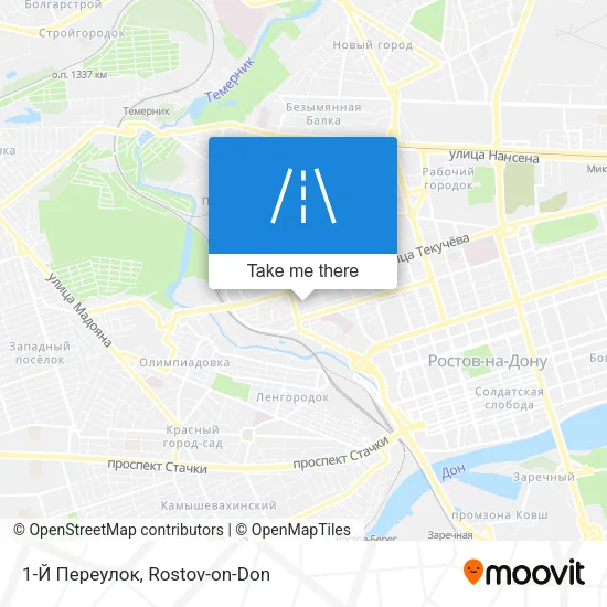 1-Й Переулок map