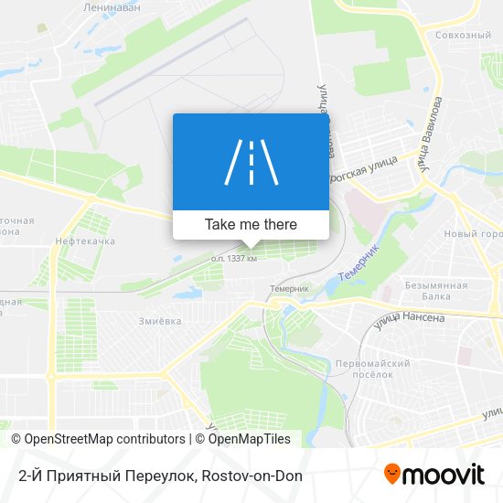 2-Й Приятный Переулок map