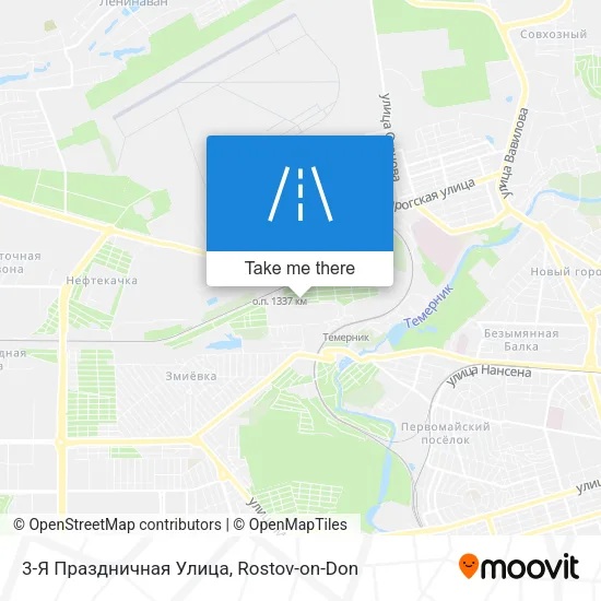 3-Я Праздничная Улица map