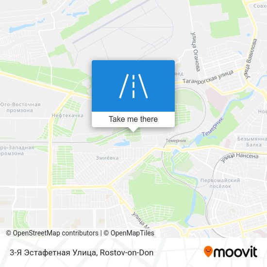 3-Я Эстафетная Улица map