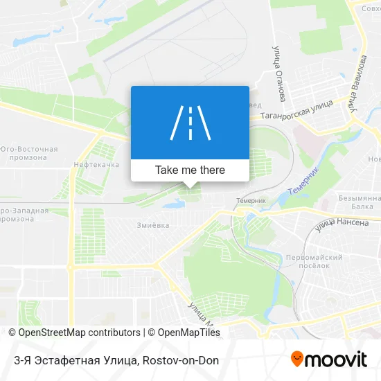 3-Я Эстафетная Улица map