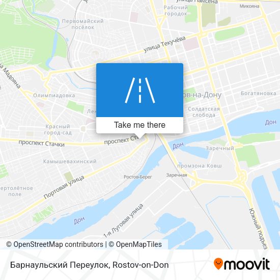 Барнаульский Переулок map